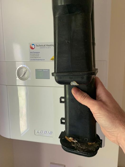 a very common fault being repaired on a ideal logic boiler
